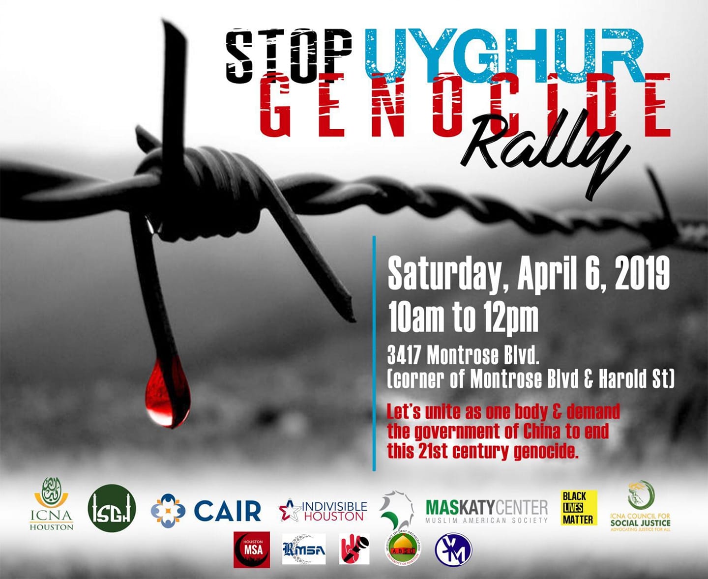 Rally to Stop the Uyghur Genocide